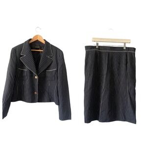 Escada Wool Skirt Suit